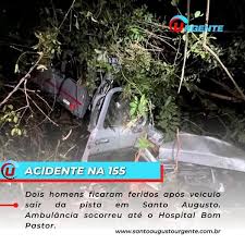Acidente envolvendo veículo é registrado na ERS-155, em Santo Augusto
